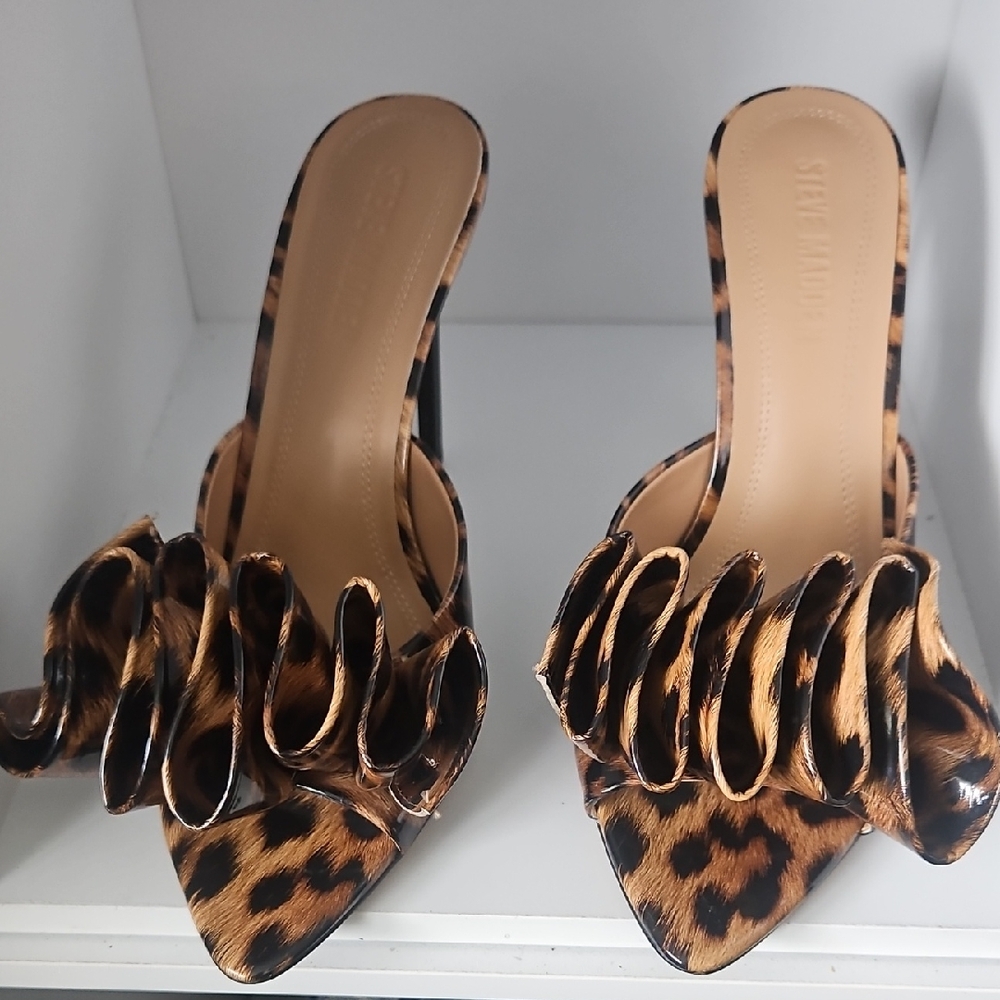 Steve Madden Leopard Print Heels